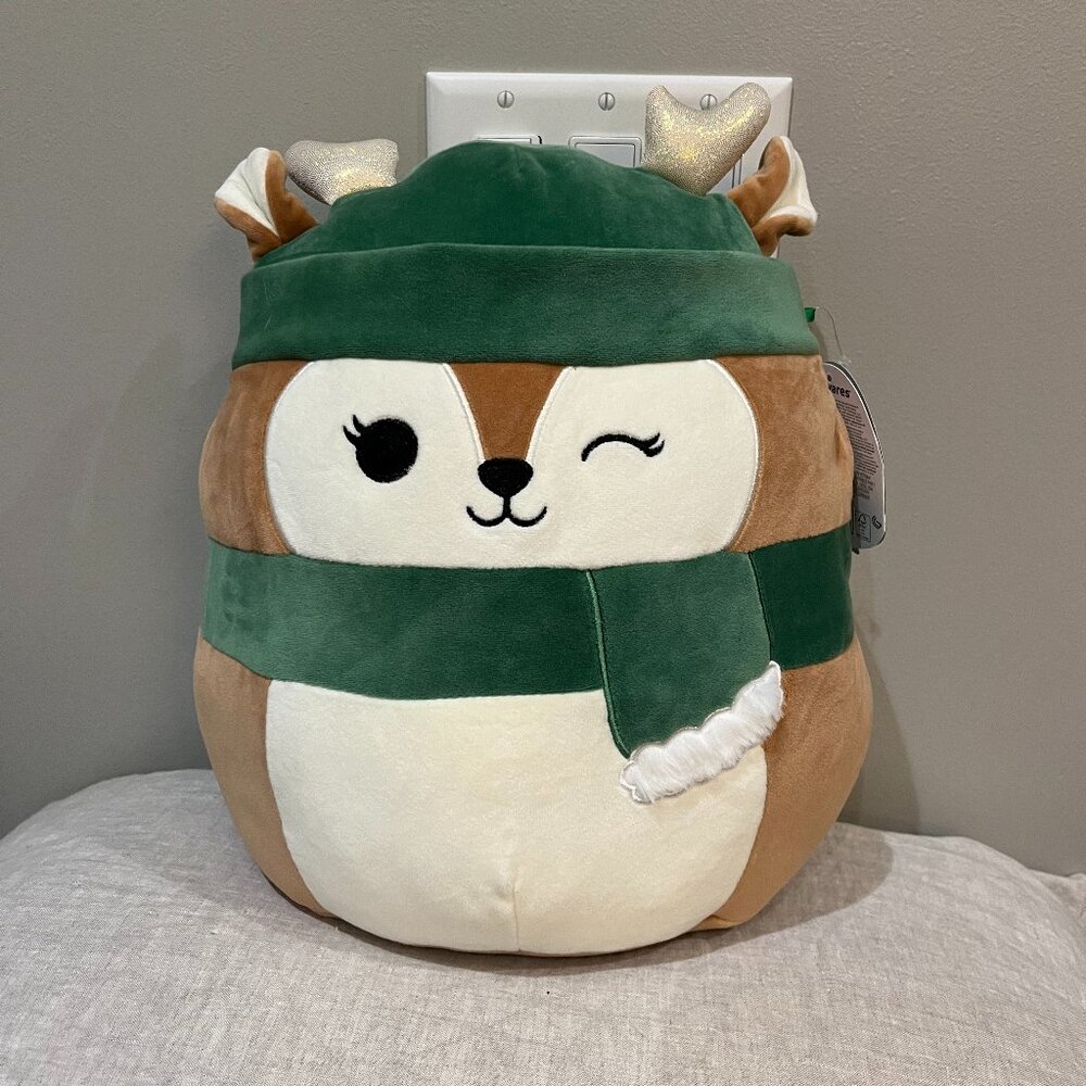 BNWT 12 inch Dawn Squishmallow Christmas Edition